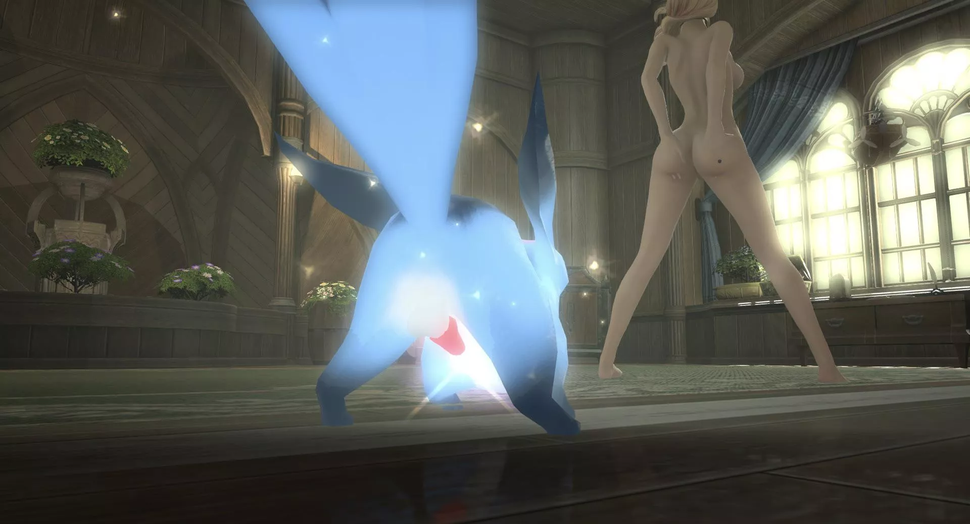 Carbuncle knows what he wants (Final Fantasy XIV)