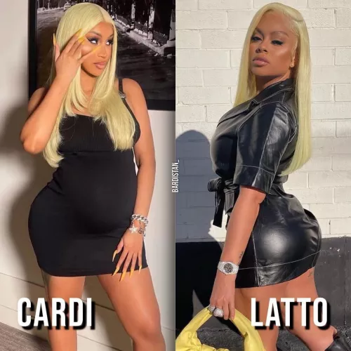 Cardi and Big Latto