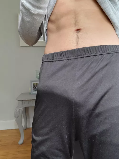 Care to see what's under my pants?