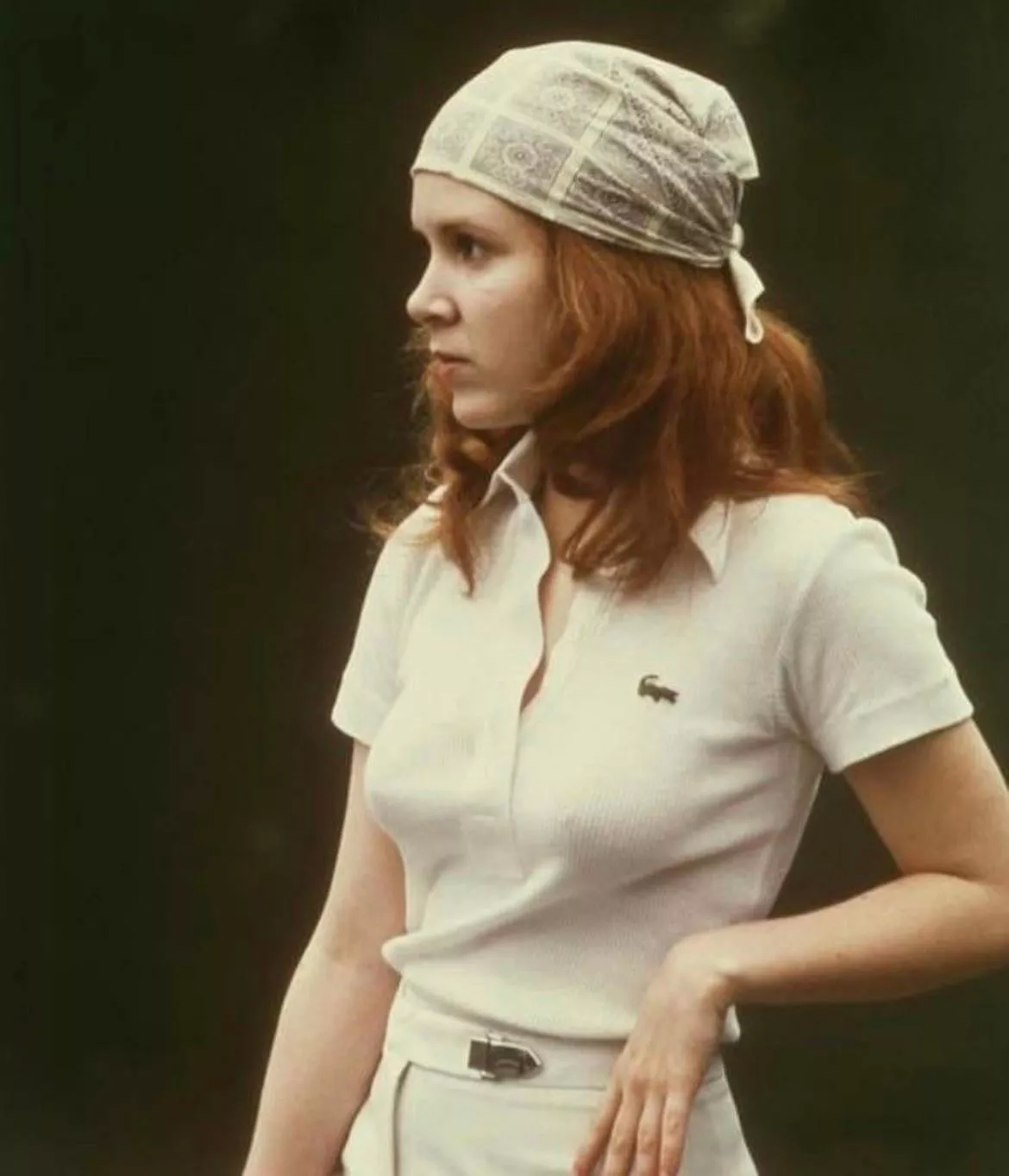 Carrie Fisher and her pokies, 1982 Carrie Fisher and her pokies, 1982