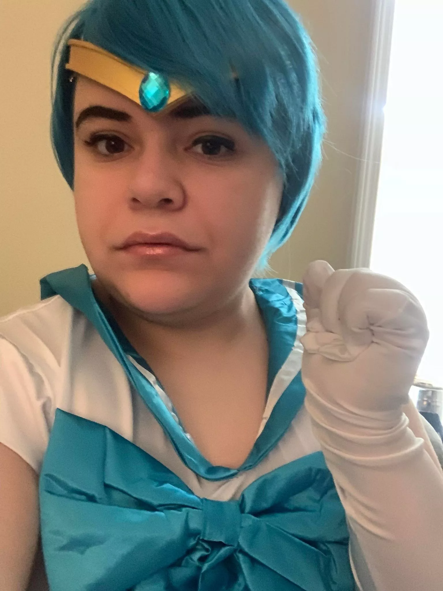 Casual Sailor Mercury selfie :) Casual Sailor Mercury selfie :)