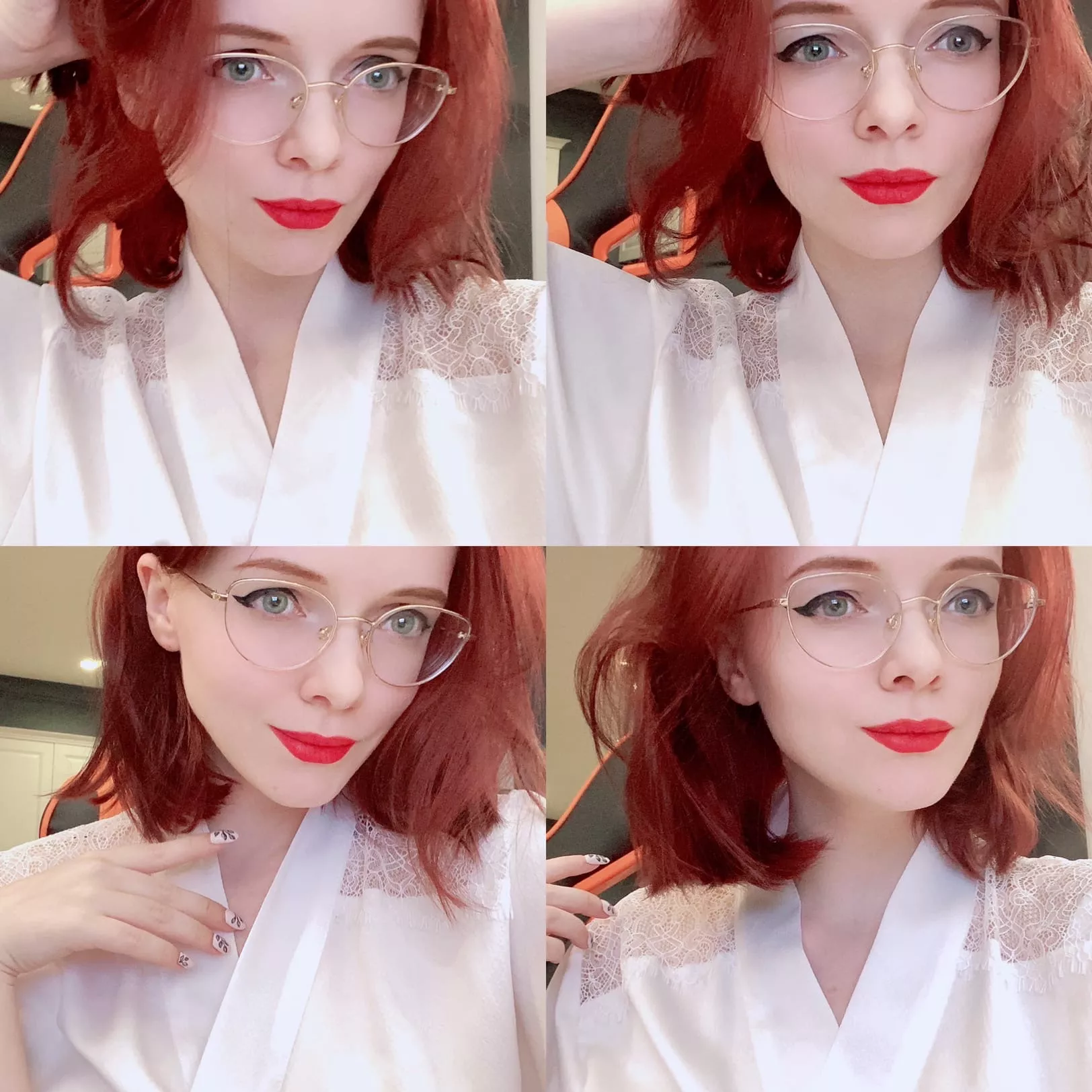 Casually wearing red lipstick at home coz why the hell no? ;) Casually wearing red lipstick at home coz why the hell no? ;)