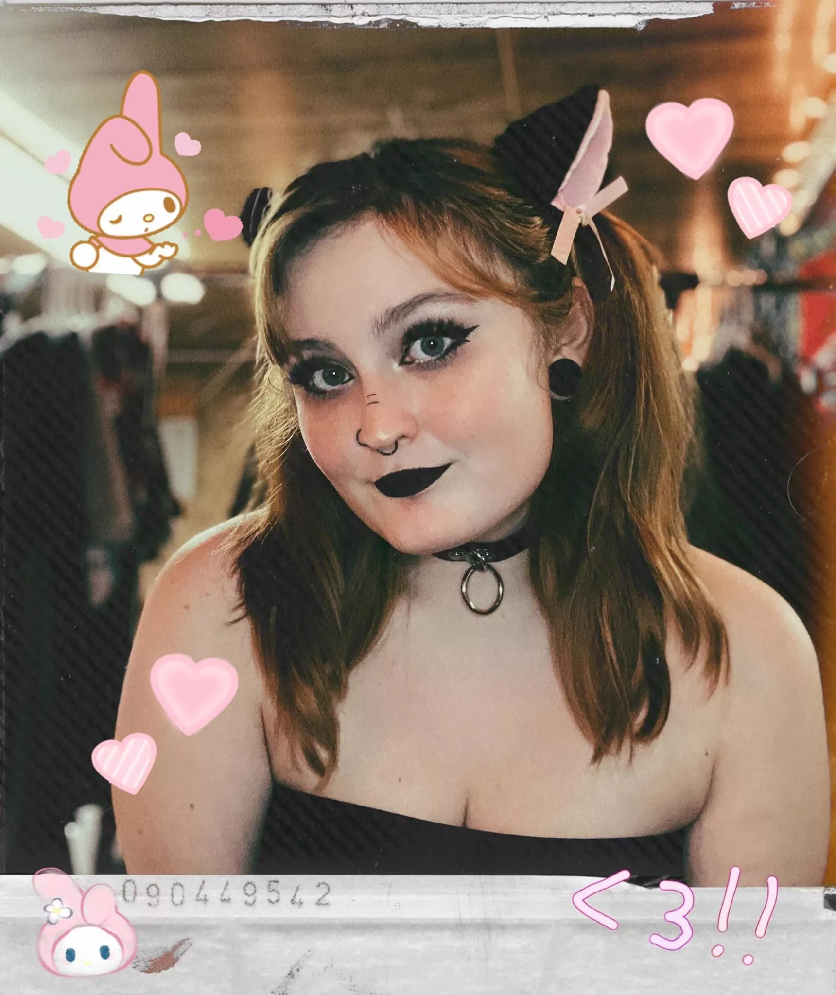 Cat girl (pt 2), I love these picsart stickers so much!!
