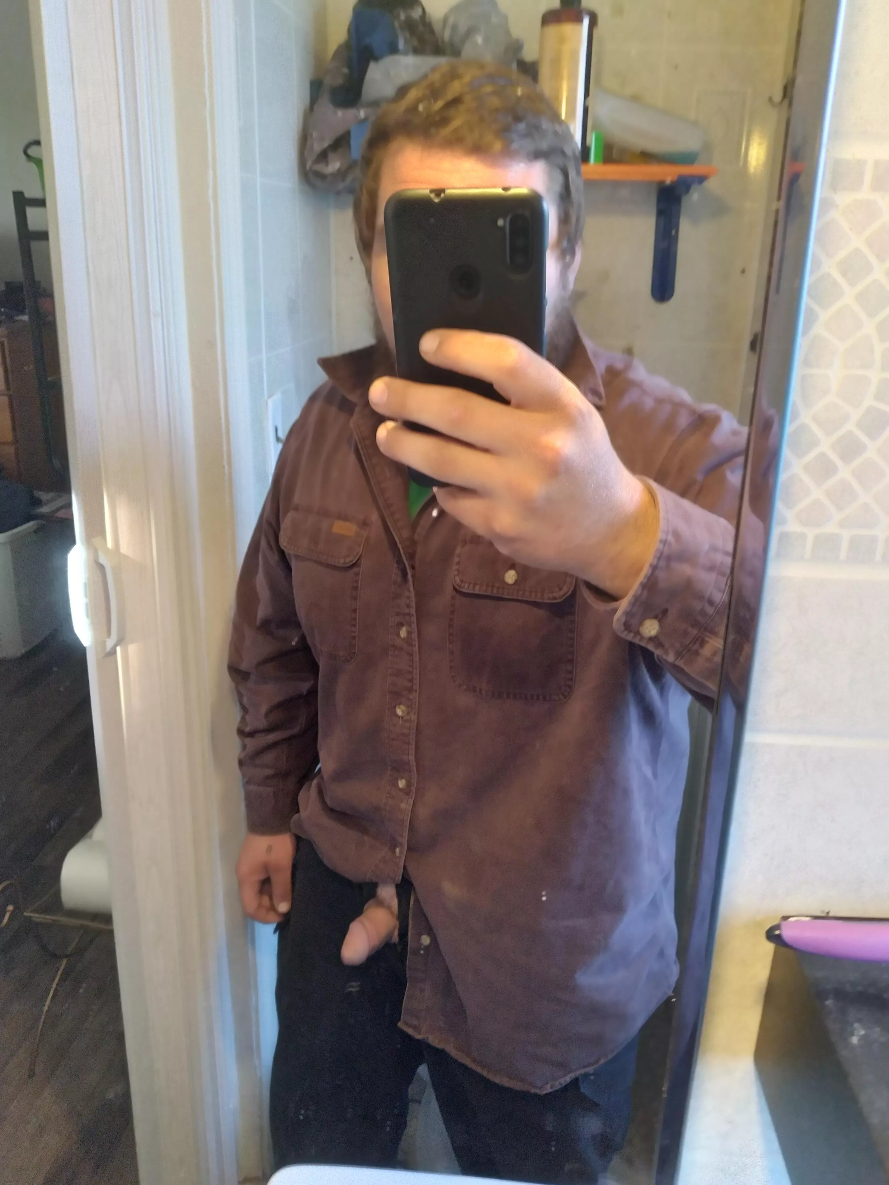 Catch me in a carhartt cause its cold asf