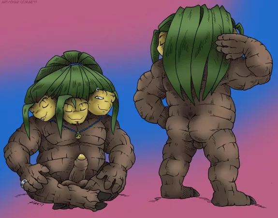 Catch them all challenge #103 - Exeggutor (kaemartins)