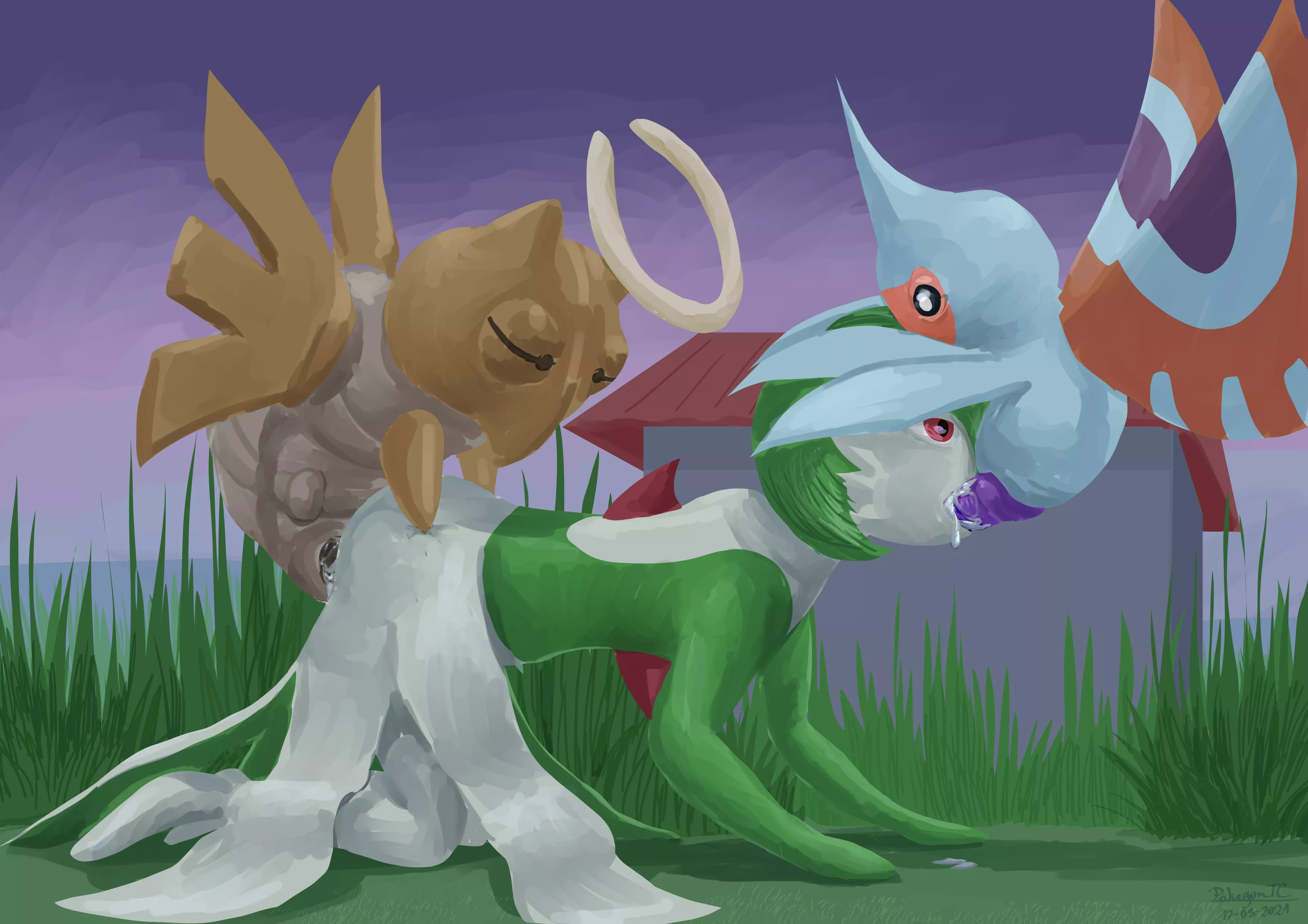 Catch them all challenge #284 - Masquerain (T-ace Juice)