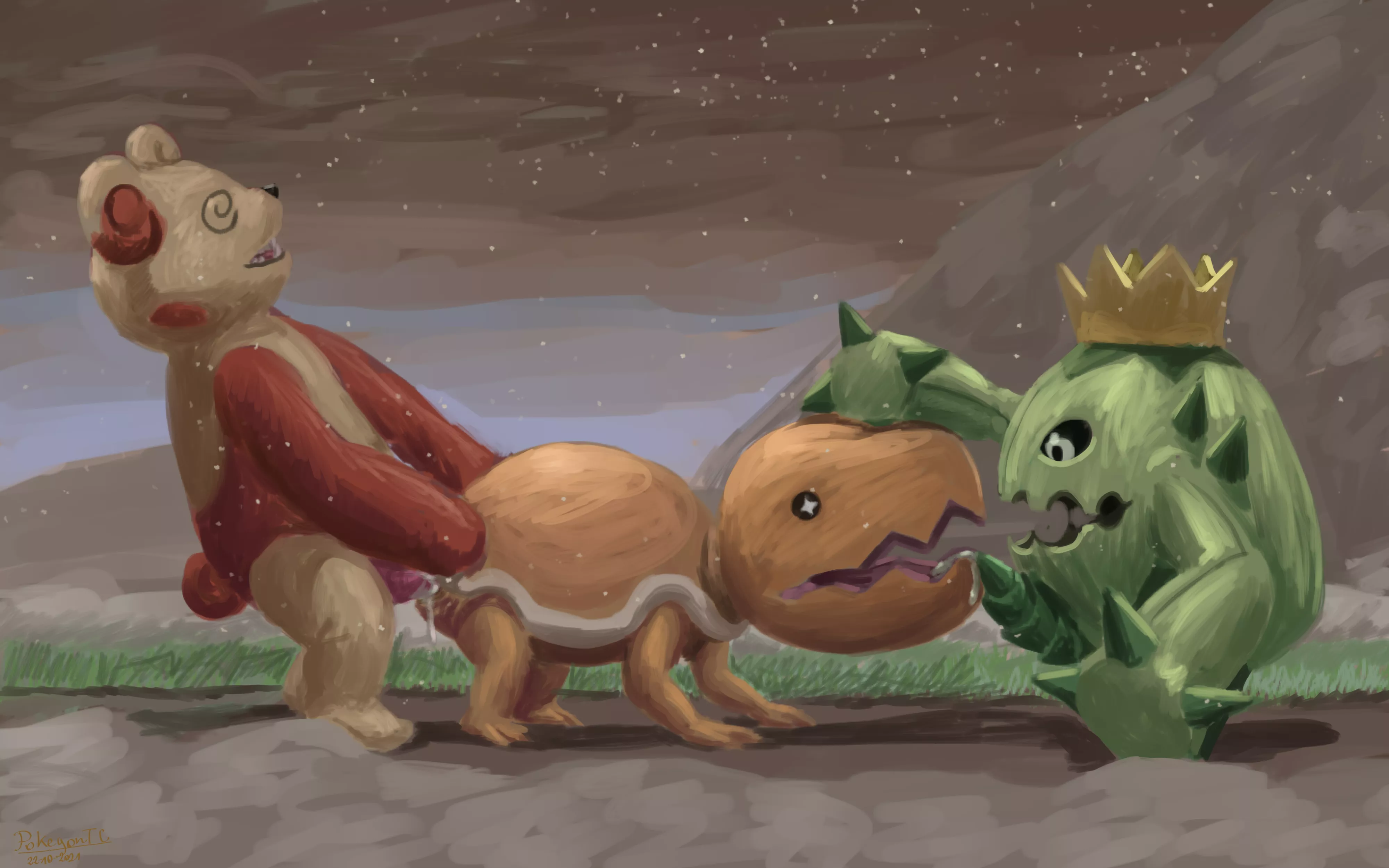 Catch them all challenge #328 - Trapinch (T-ace Juice)