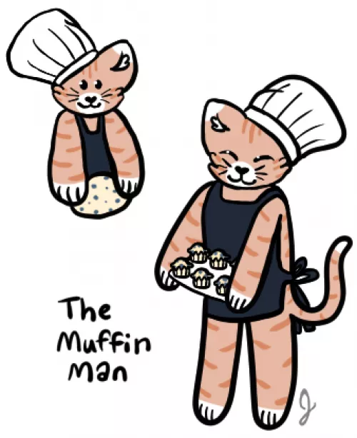 Cats like to knead on blankets, so of course I had to make this