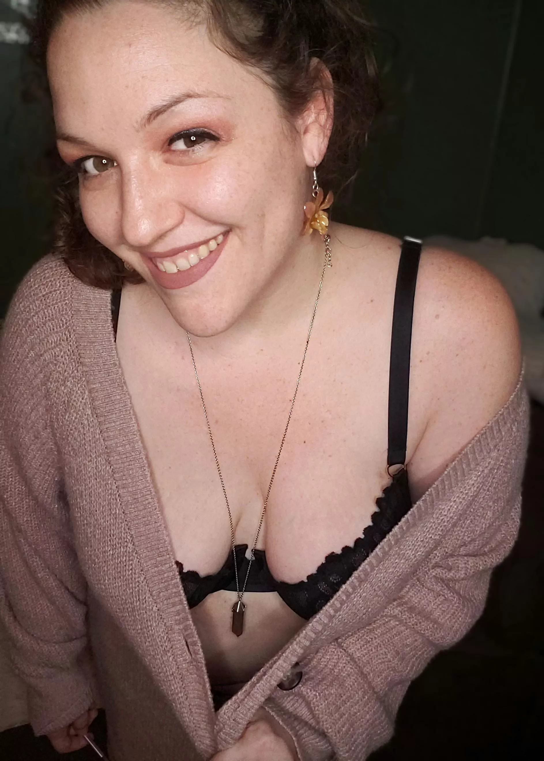 Caught in a sweaterdress malfunction and making it look good! Caught in a sweaterdress malfunction and making it look good!