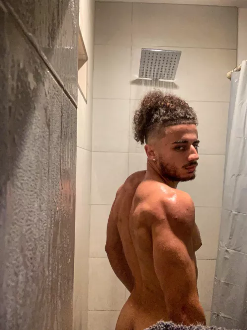 Caught me in the shower 😛