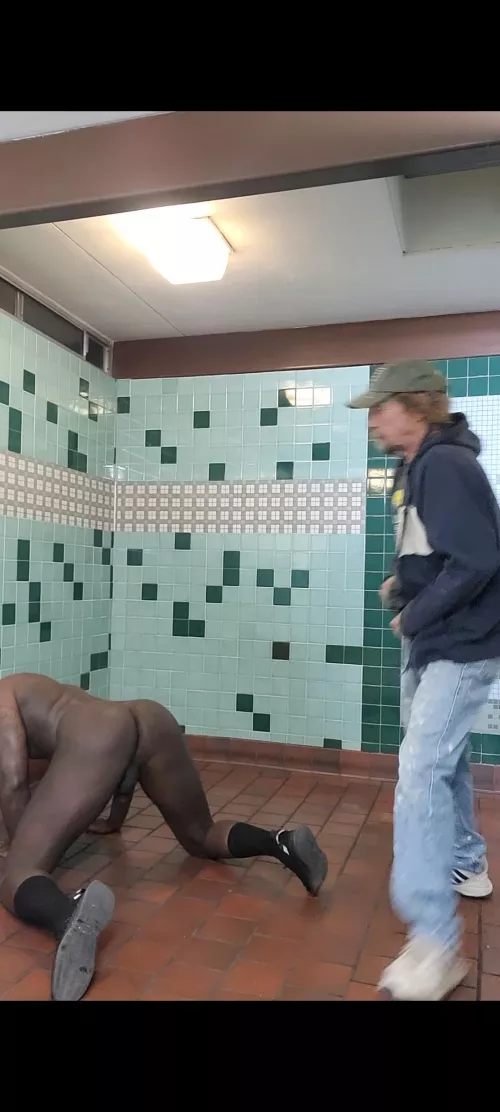 Caught showing my ass at the reststop 😁