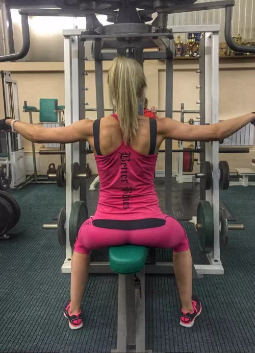 Caught so many dudes staring when I’m in all pink