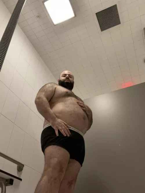 Caught you spying on me in the gym ‘s shower