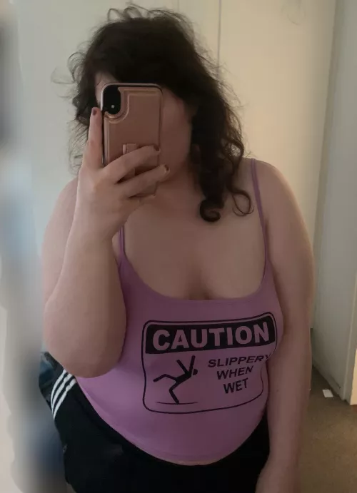 Caution! Slippery when wet 🪣💦