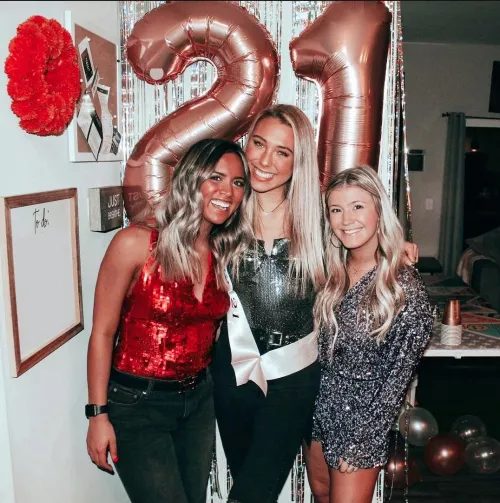 Celebrating a friend