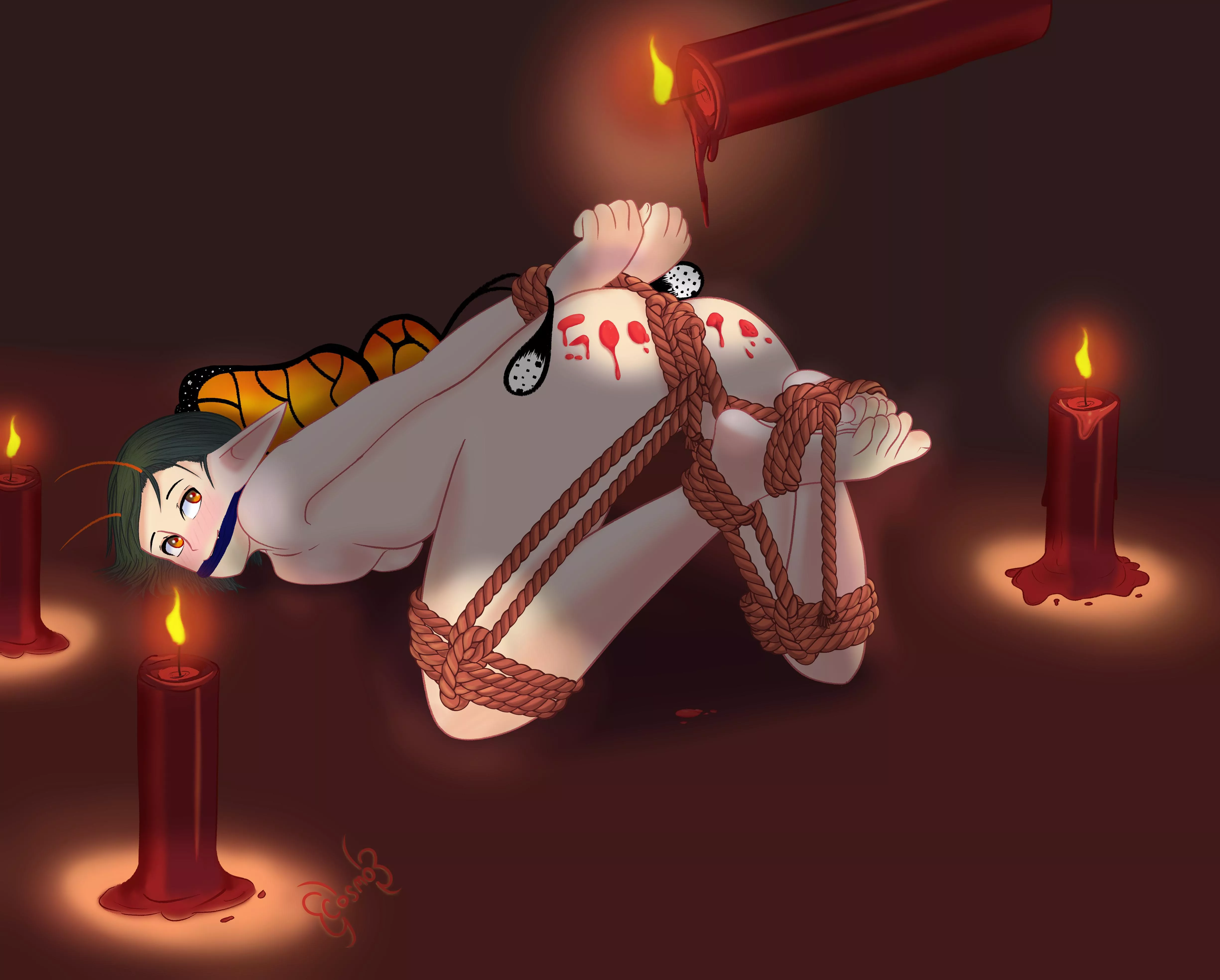 Celebratory Candles by me