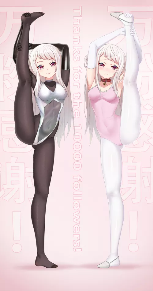 Changchun And Reshitelny Leg Lifts (Pixiv9799919) [Warship Girls R]
