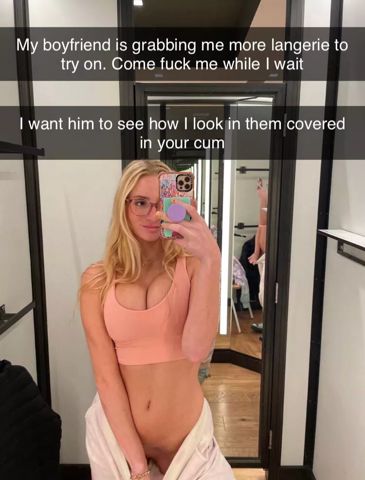 Changing room fuck