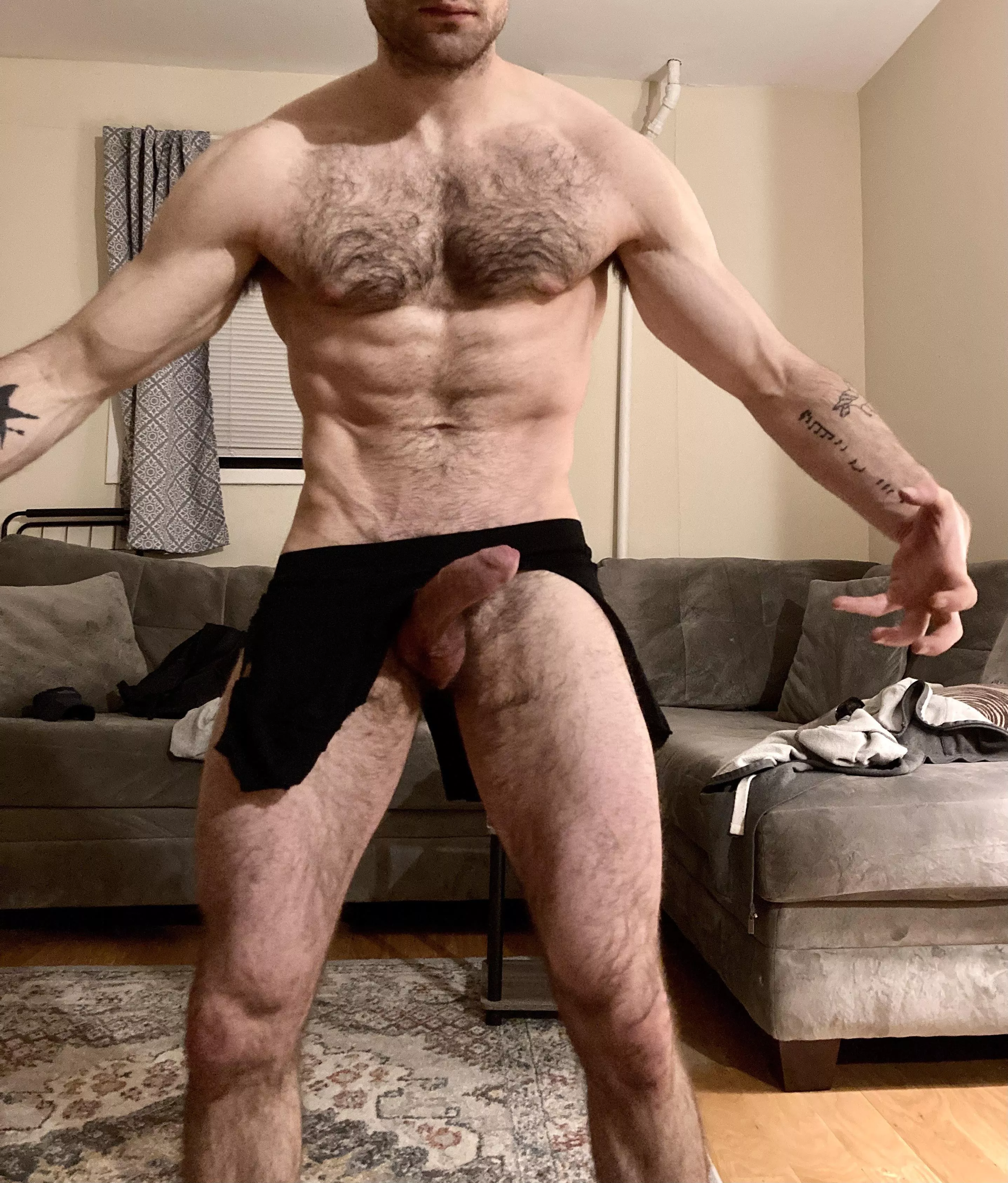 Channeling my inner Tarzan. Get ready to tame a beast