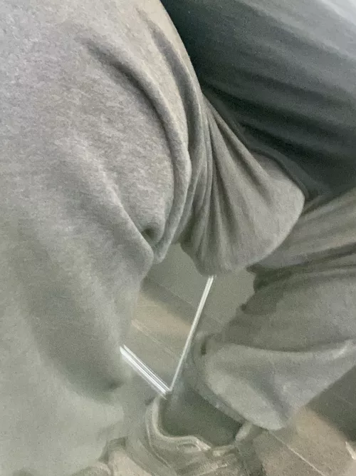 Check the monster on this older guy on my bus this morning! π Wish my hands and lips were all over it ππ