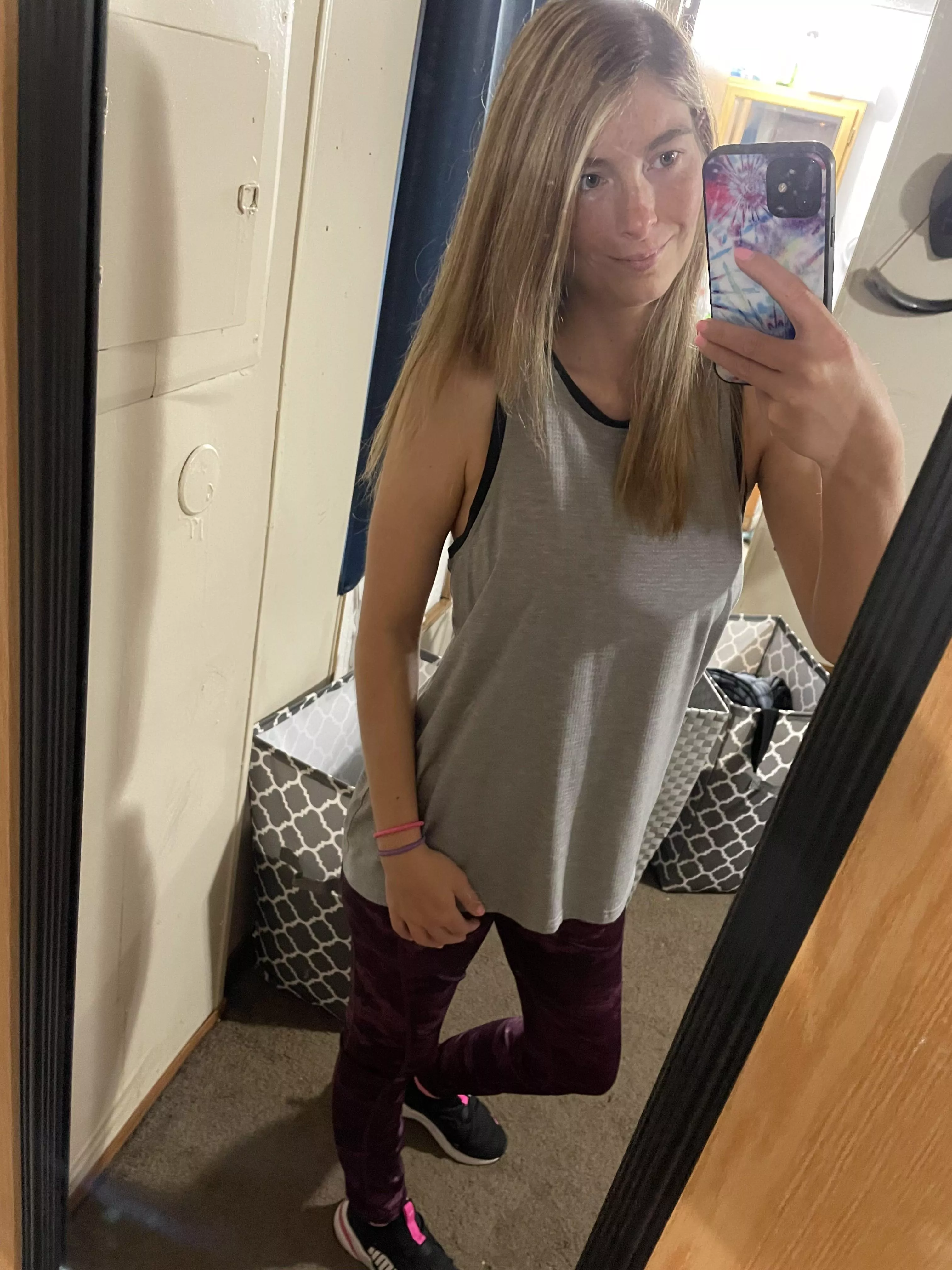 🍑🍆 💦 Checking in before my run