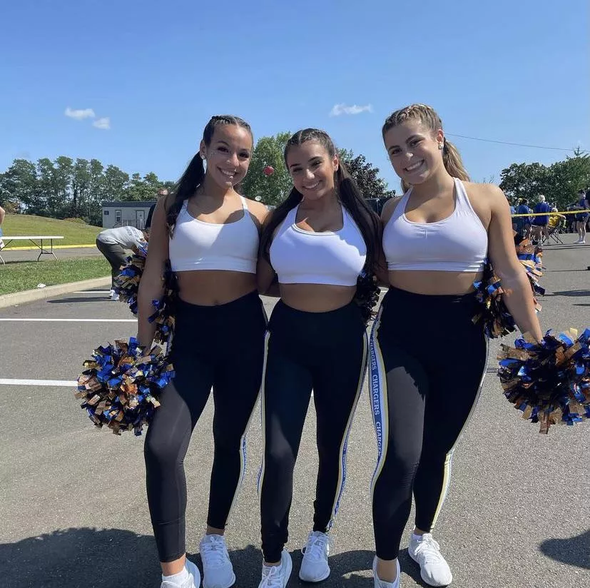 Cheerful cheerleaders ;)