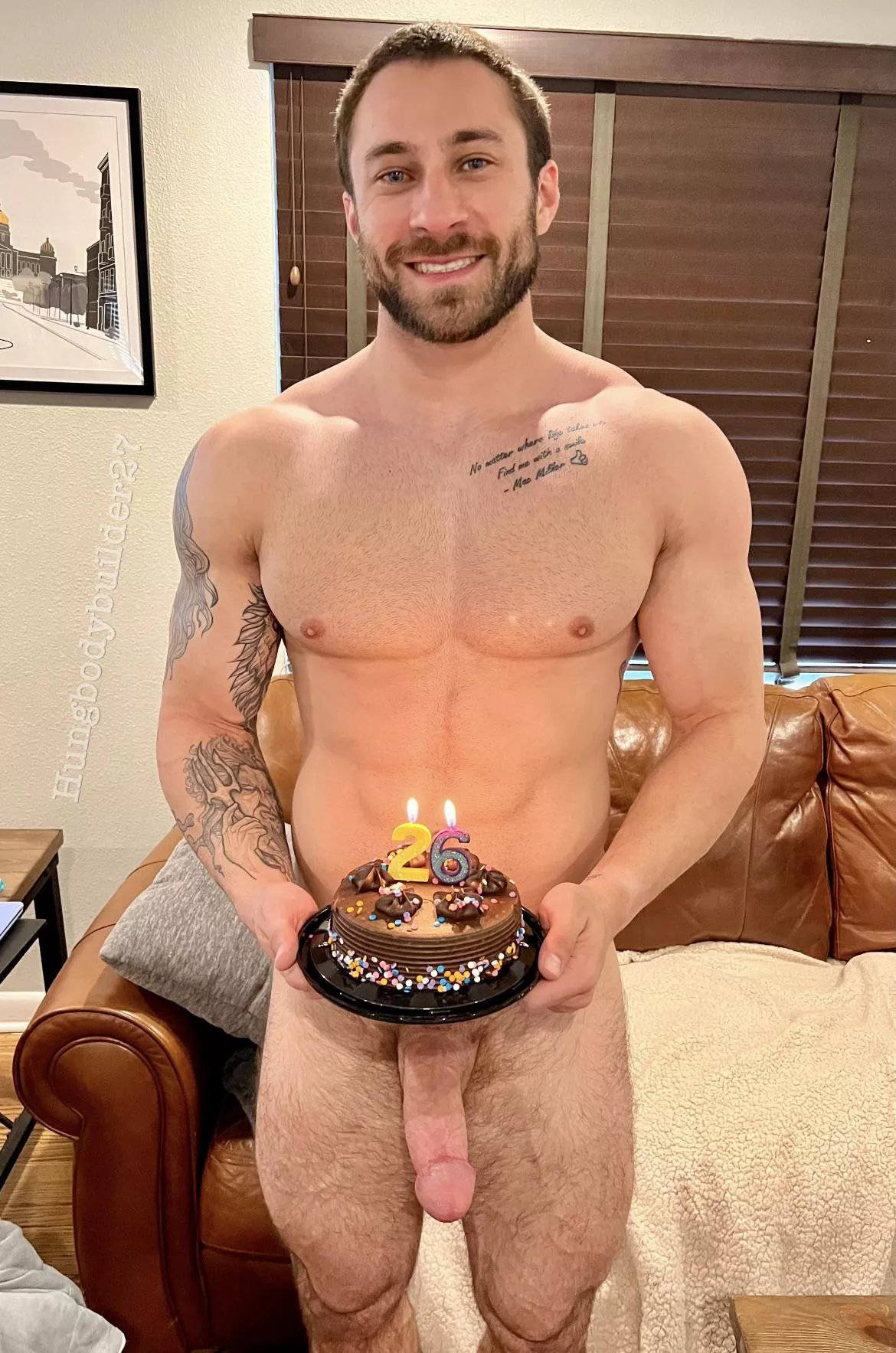 Cheers to 26 years! Now who wants some cake 😈