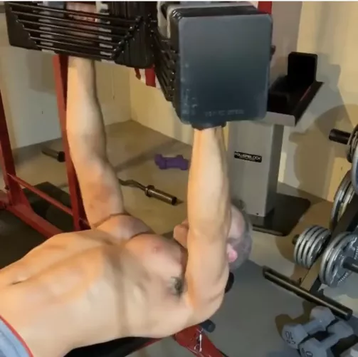 Chest workout. Anyone want to join? [M]