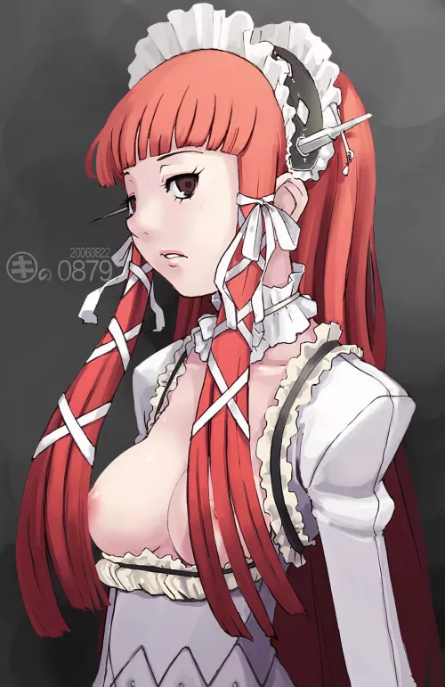 Chidori with her tits out