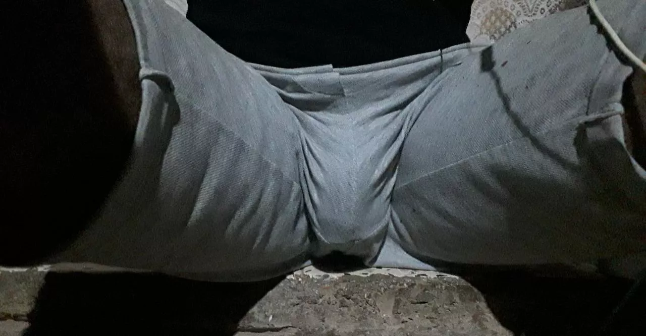 Chilling on the porch, having a smoke.