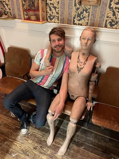 Chilling with my date 😅😂