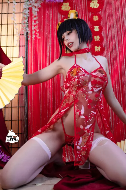Chinese Tiger sexy girl by Kate Key