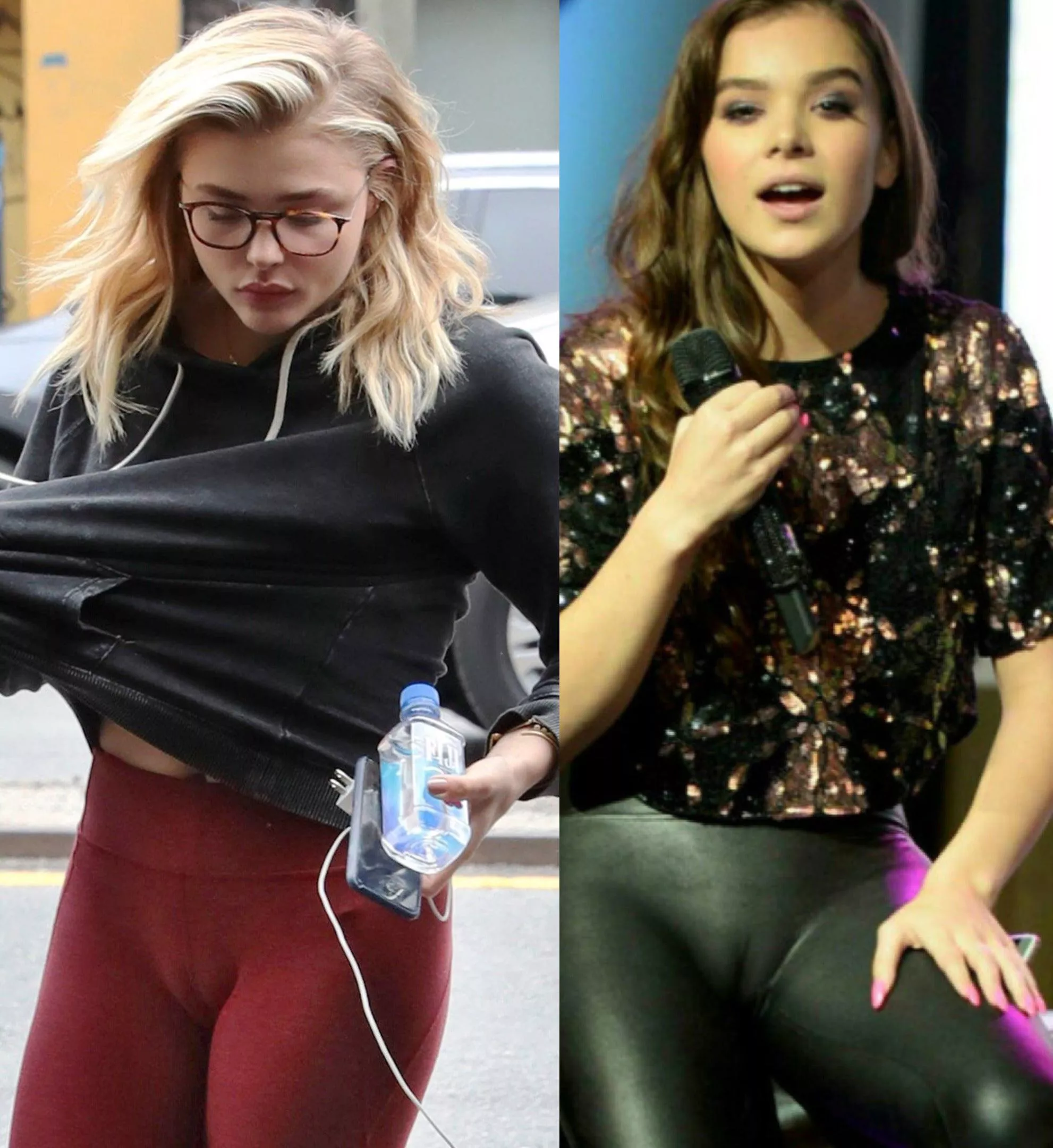 Chloe Grace Moretz vs Hailee Steinfeld cameltoe ? Who’s better?