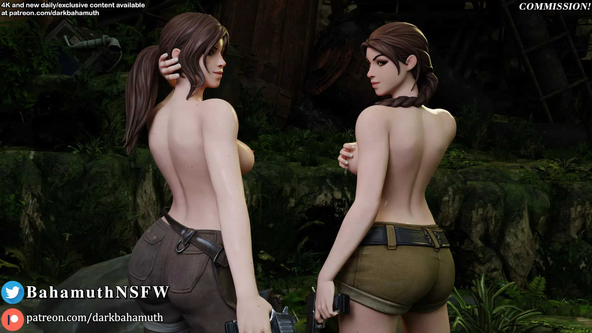 Choose one Lara (BahamuthNSFW)