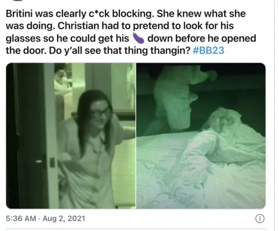 Christian’s boner from last night. Anyone have video?