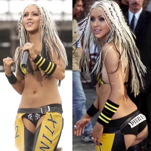 Christina Aguilera in her xxxtina phase (early 00s). That ass was so good.