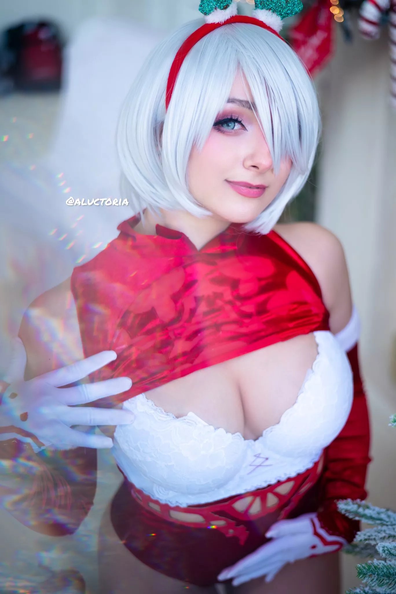 Christmas 2b cosplay by Aluctoria