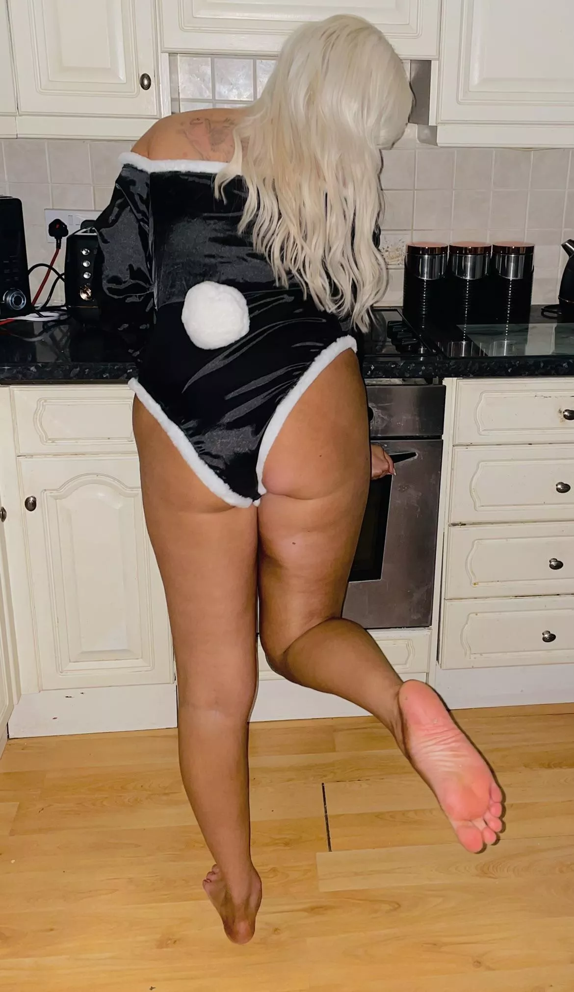 Christmas dinner is nearly ready honey,hope you’re hungry