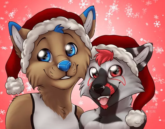 Christmas Selfie (CynthiaFeline)