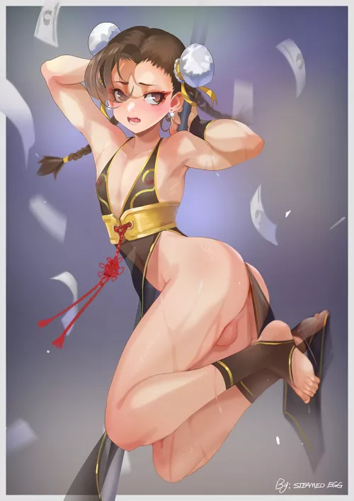 Chung-li is still thicc in a gender bend world
