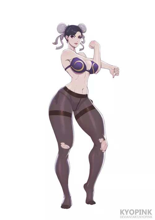 Chun-Li's thighs