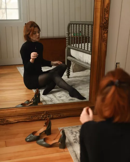 Classic black outfit