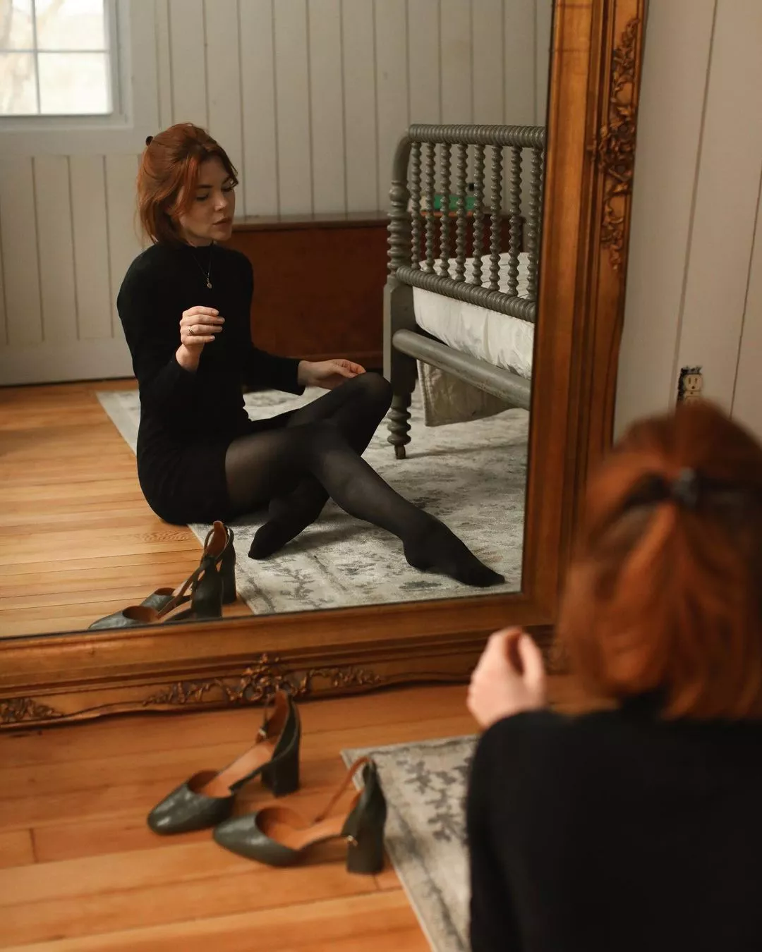 Classic black outfit