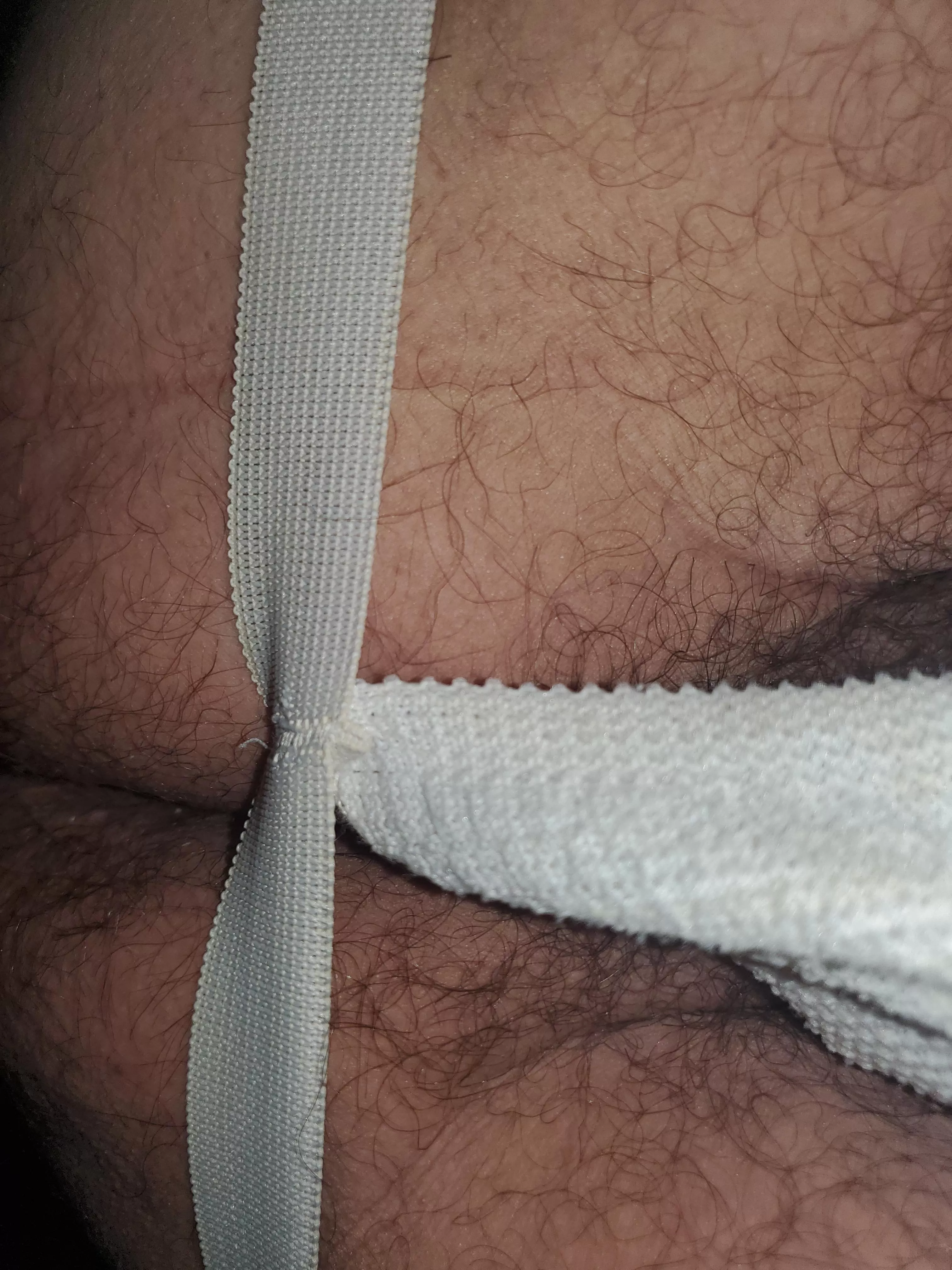 Classic jock, rear view