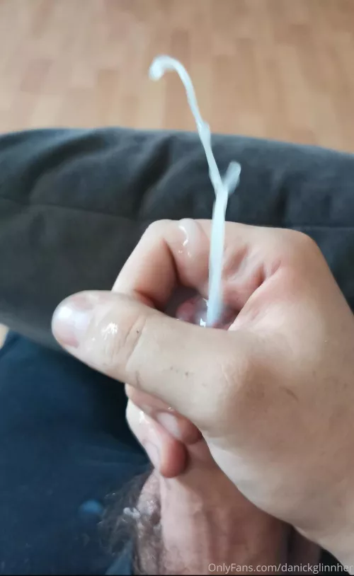 Clean it up with your tongue now