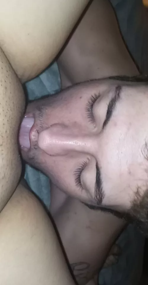 clueless cuck eating his friends nut