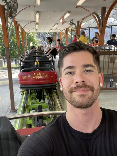 Coaster selfie!