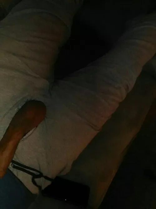 Cock just coming out