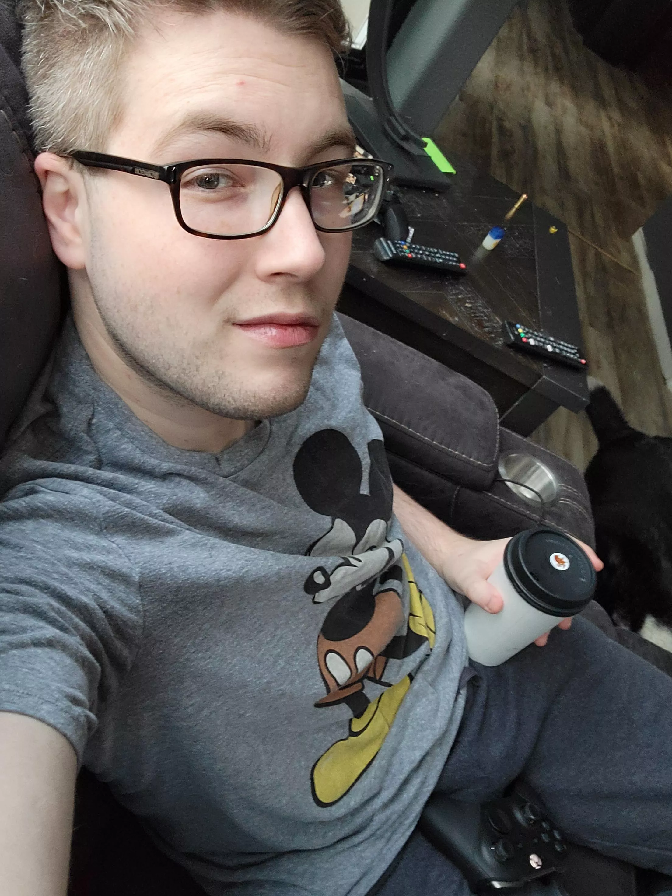 Coffee, cuddles, and mass effect? Coffee, cuddles, and mass effect?