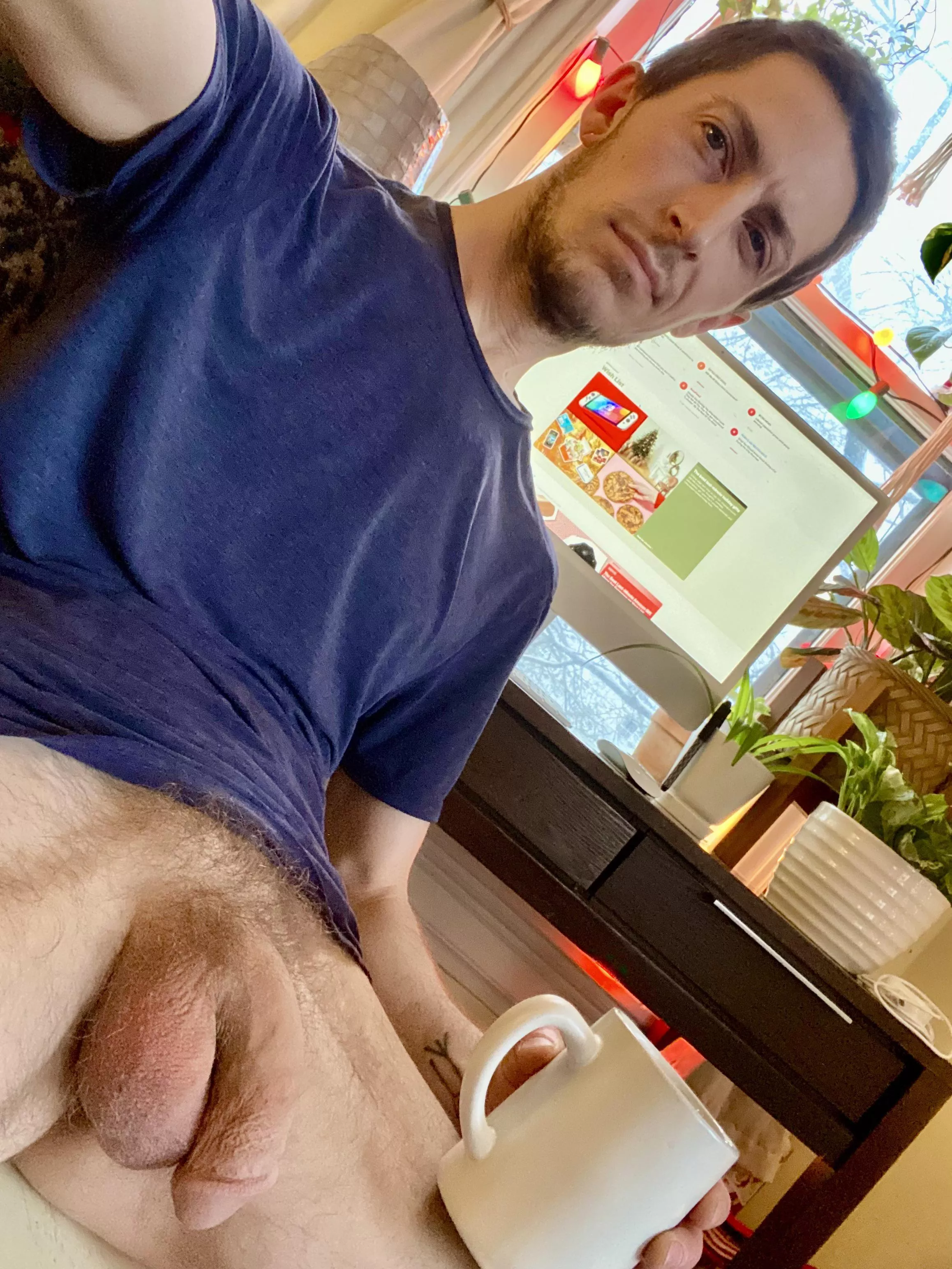 Coffee or cock this morning? 😜